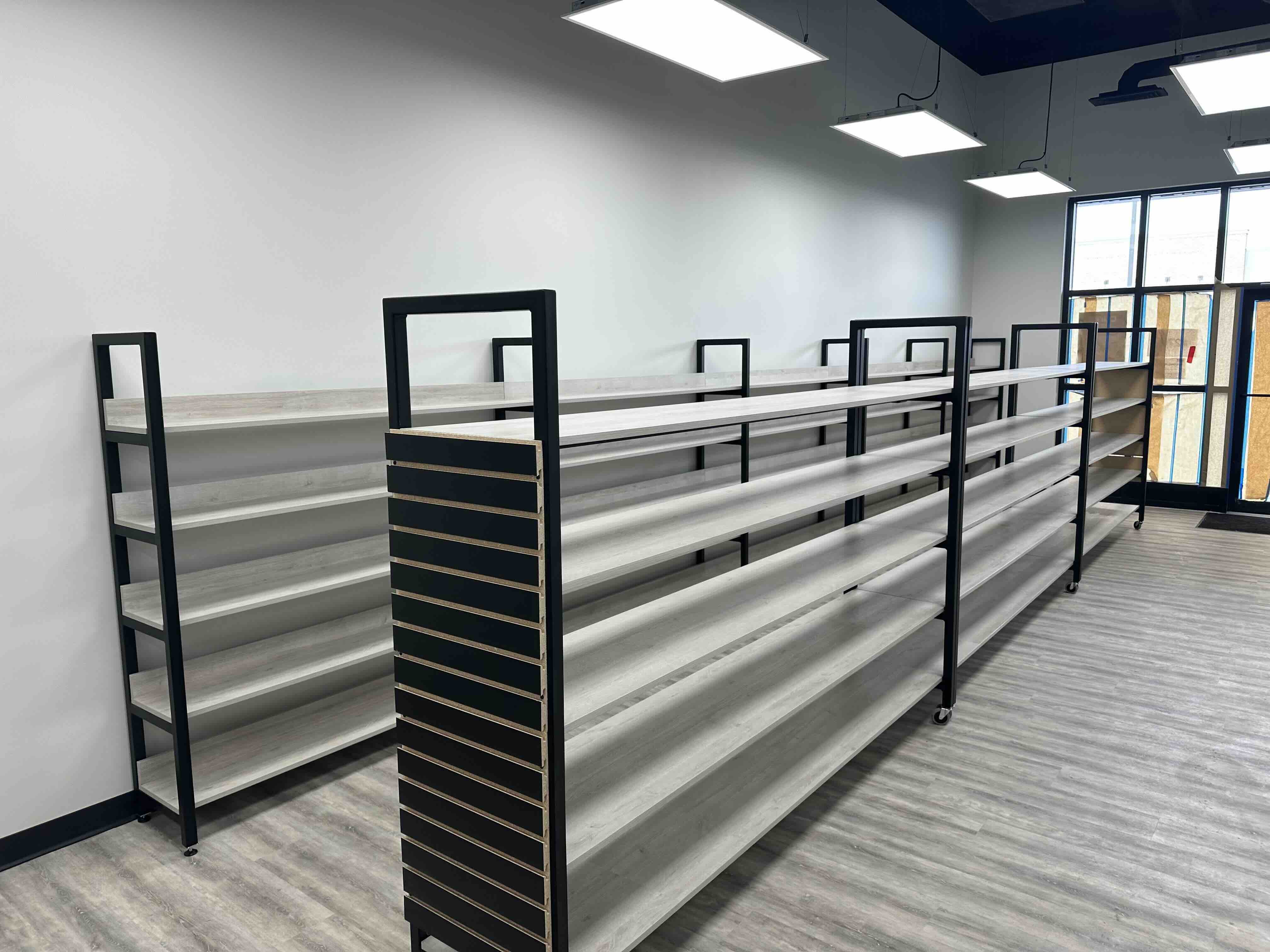 Pharmacy Retail Aisle Construction