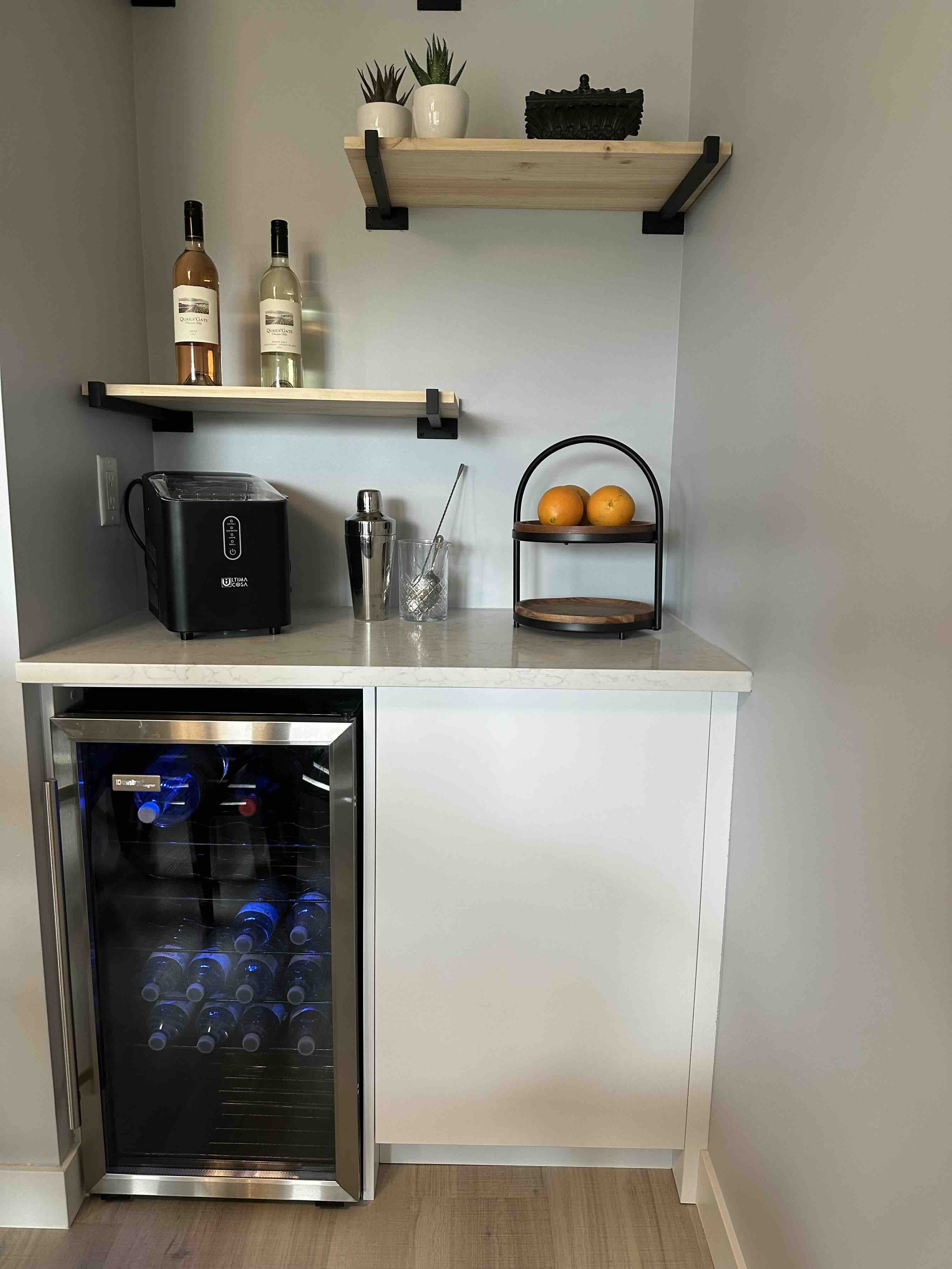 Custom Home Bar Creation